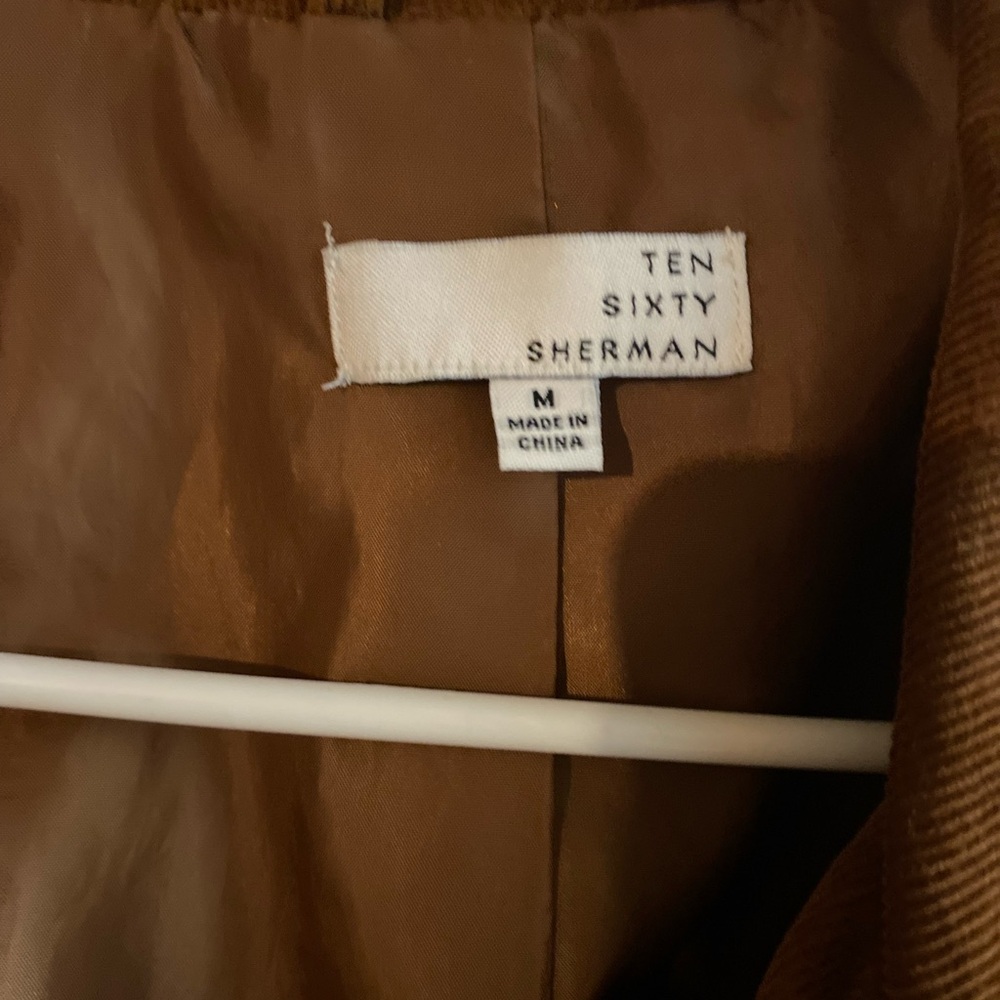 Ten Sixty ShermanWomen’s Corduroy Moto Jacket - Rust - Picture 4 of 4